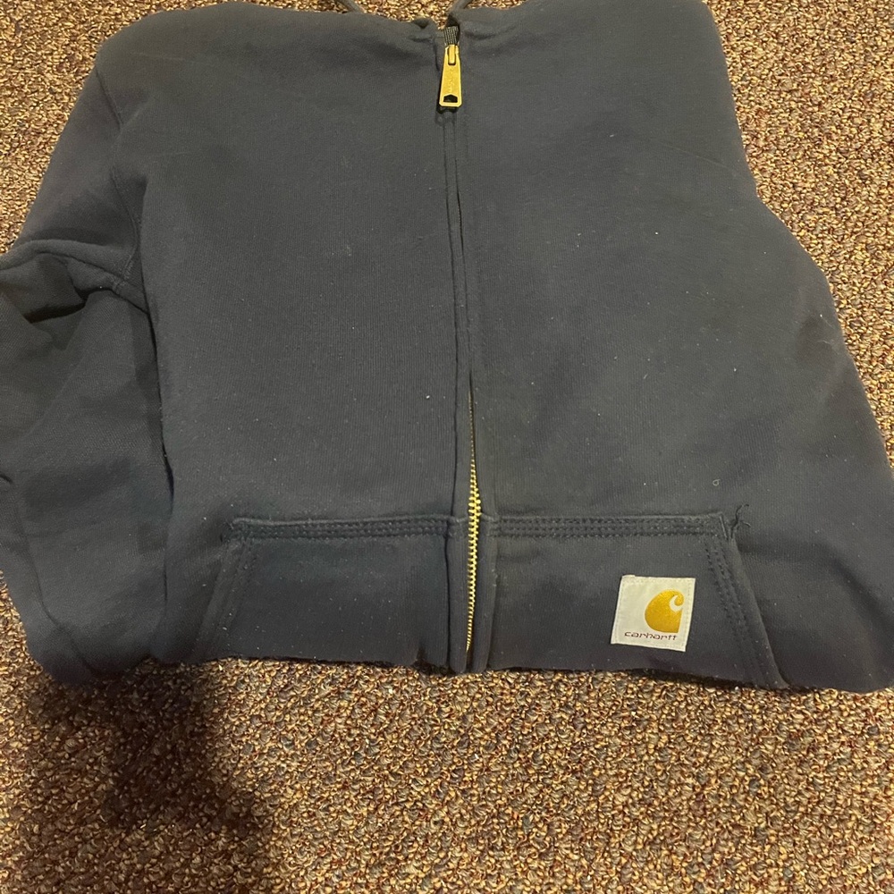 Carhartt Black Full-Zip Hoodie